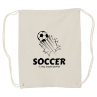 Canvas Drawstring Backpack Thumbnail