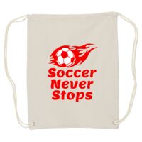 Canvas Drawstring Backpack Thumbnail
