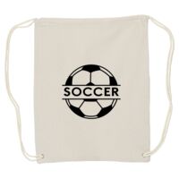 Canvas Drawstring Backpack Thumbnail
