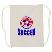 Canvas Drawstring Backpack Thumbnail