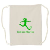 Canvas Drawstring Backpack Thumbnail