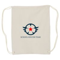 Canvas Drawstring Backpack Thumbnail