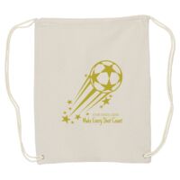 Canvas Drawstring Backpack Thumbnail