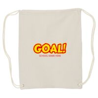 Canvas Drawstring Backpack Thumbnail