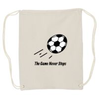 Canvas Drawstring Backpack Thumbnail