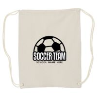 Canvas Drawstring Backpack Thumbnail