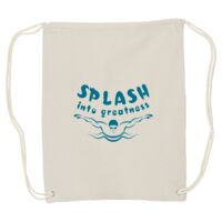 Canvas Drawstring Backpack Thumbnail