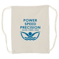 Canvas Drawstring Backpack Thumbnail
