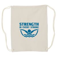 Canvas Drawstring Backpack Thumbnail