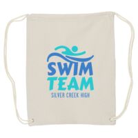 Canvas Drawstring Backpack Thumbnail