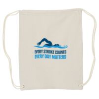 Canvas Drawstring Backpack Thumbnail
