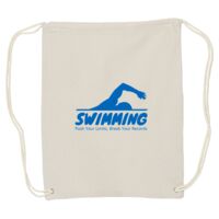 Canvas Drawstring Backpack Thumbnail