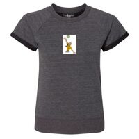 Women's Sweetheart French Terry Short Sleeve Pullover Thumbnail