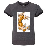 Women's Sweetheart French Terry Short Sleeve Pullover Thumbnail