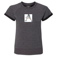 Women's Sweetheart French Terry Short Sleeve Pullover Thumbnail