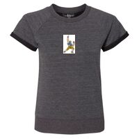 Women's Sweetheart French Terry Short Sleeve Pullover Thumbnail
