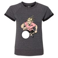 Women's Sweetheart French Terry Short Sleeve Pullover Thumbnail