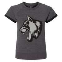 Women's Sweetheart French Terry Short Sleeve Pullover Thumbnail