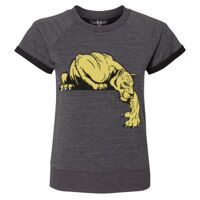 Women's Sweetheart French Terry Short Sleeve Pullover Thumbnail