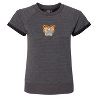 Women's Sweetheart French Terry Short Sleeve Pullover Thumbnail