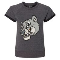 Women's Sweetheart French Terry Short Sleeve Pullover Thumbnail