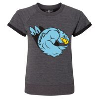 Women's Sweetheart French Terry Short Sleeve Pullover Thumbnail