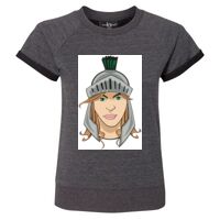 Women's Sweetheart French Terry Short Sleeve Pullover Thumbnail