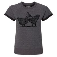 Women's Sweetheart French Terry Pullover Thumbnail