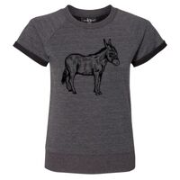 Women's Sweetheart French Terry Pullover Thumbnail