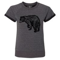Women's Sweetheart French Terry Short Sleeve Pullover Thumbnail