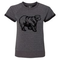 Women's Sweetheart French Terry Short Sleeve Pullover Thumbnail