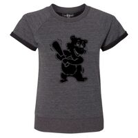 Women's Sweetheart French Terry Short Sleeve Pullover Thumbnail