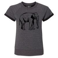 Women's Sweetheart French Terry Pullover Thumbnail