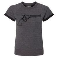 Women's Sweetheart French Terry Short Sleeve Pullover Thumbnail