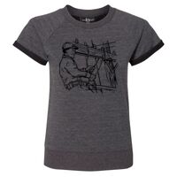 Women's Sweetheart French Terry Pullover Thumbnail