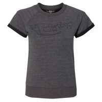 Women's Sweetheart French Terry Pullover Thumbnail