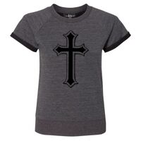 Women's Sweetheart French Terry Pullover Thumbnail