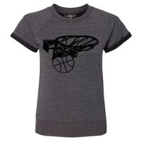 Women's Sweetheart French Terry Short Sleeve Pullover Thumbnail