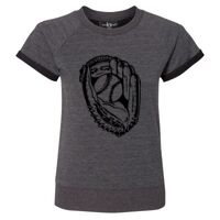 Women's Sweetheart French Terry Short Sleeve Pullover Thumbnail