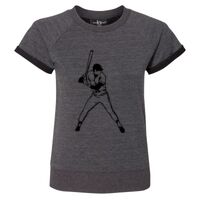 Women's Sweetheart French Terry Short Sleeve Pullover Thumbnail