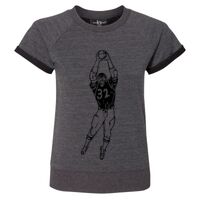 Women's Sweetheart French Terry Short Sleeve Pullover Thumbnail