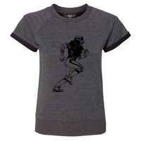 Women's Sweetheart French Terry Short Sleeve Pullover Thumbnail
