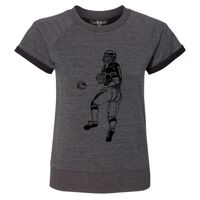 Women's Sweetheart French Terry Short Sleeve Pullover Thumbnail