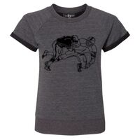 Women's Sweetheart French Terry Short Sleeve Pullover Thumbnail