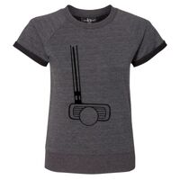 Women's Sweetheart French Terry Short Sleeve Pullover Thumbnail