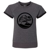 Women's Sweetheart French Terry Short Sleeve Pullover Thumbnail