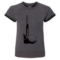 Women's Sweetheart French Terry Short Sleeve Pullover Thumbnail