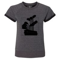 Women's Sweetheart French Terry Short Sleeve Pullover Thumbnail