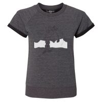 Women's Sweetheart French Terry Short Sleeve Pullover Thumbnail