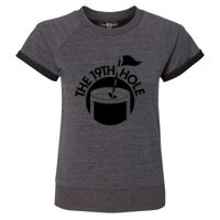 Women's Sweetheart French Terry Short Sleeve Pullover Thumbnail
